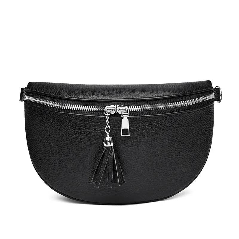 Women's Genuine Leather Trendy Fashion First Layer Bags