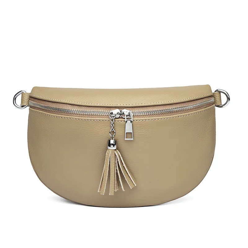 Women's Genuine Leather Trendy Fashion First Layer Bags