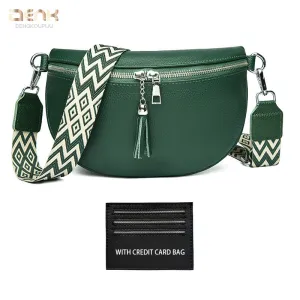 Women's Genuine Leather Trendy Fashion First Layer Bags