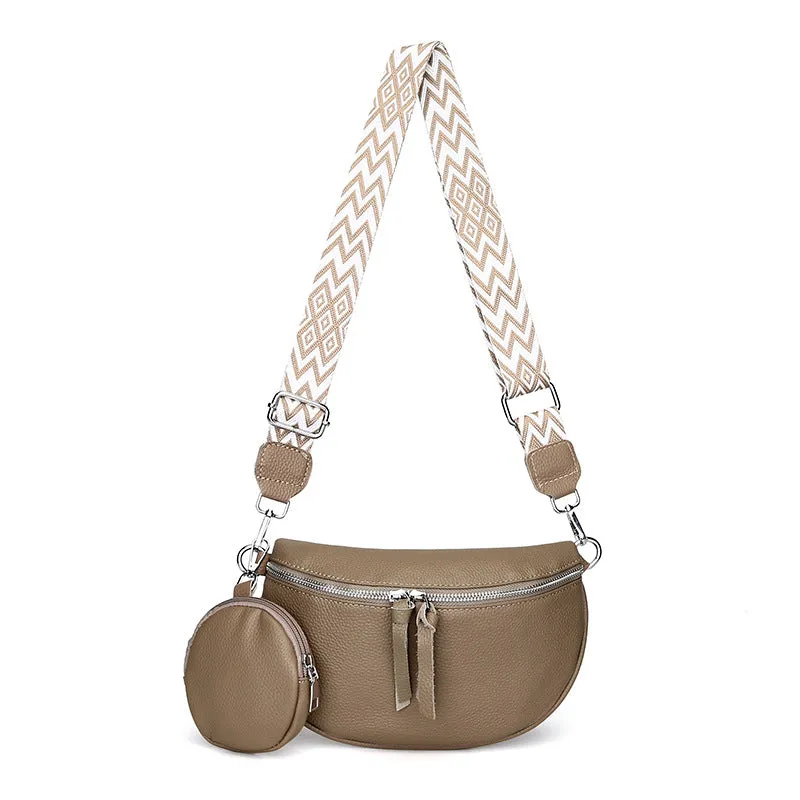 Women's Genuine Leather Trendy Fashion First Layer Shoulder Bags