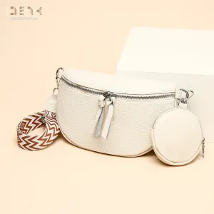Women's Genuine Leather Trendy Fashion First Layer Shoulder Bags