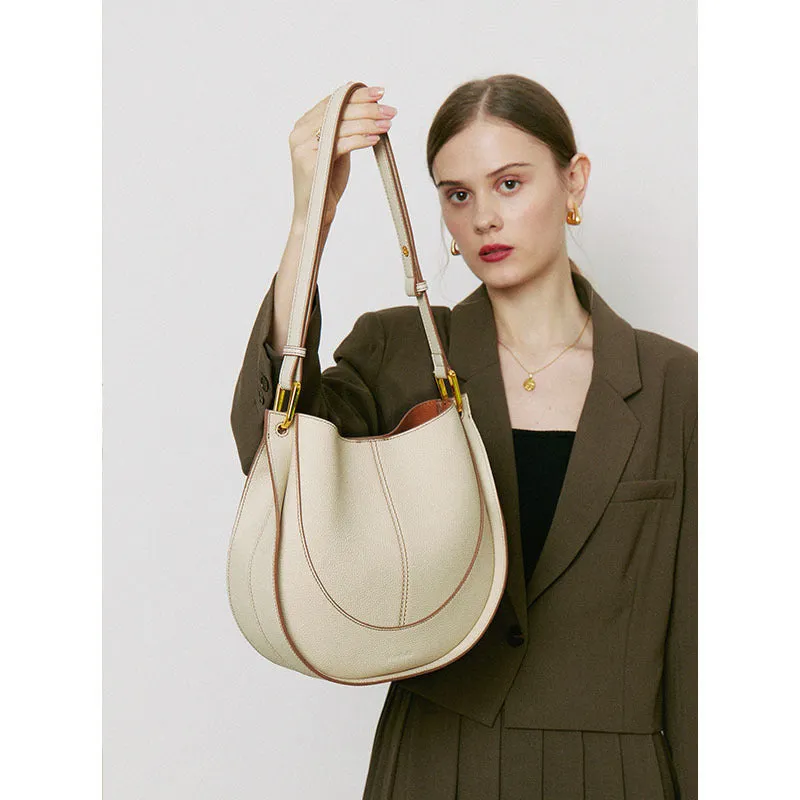 Women's Layer Cowhide Special Interest Light Luxury Shoulder Bags