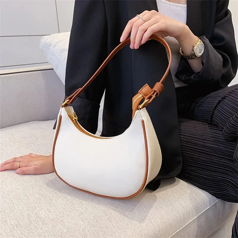 Women's Luxury Designer Clutch Solid Color Leather Handbags