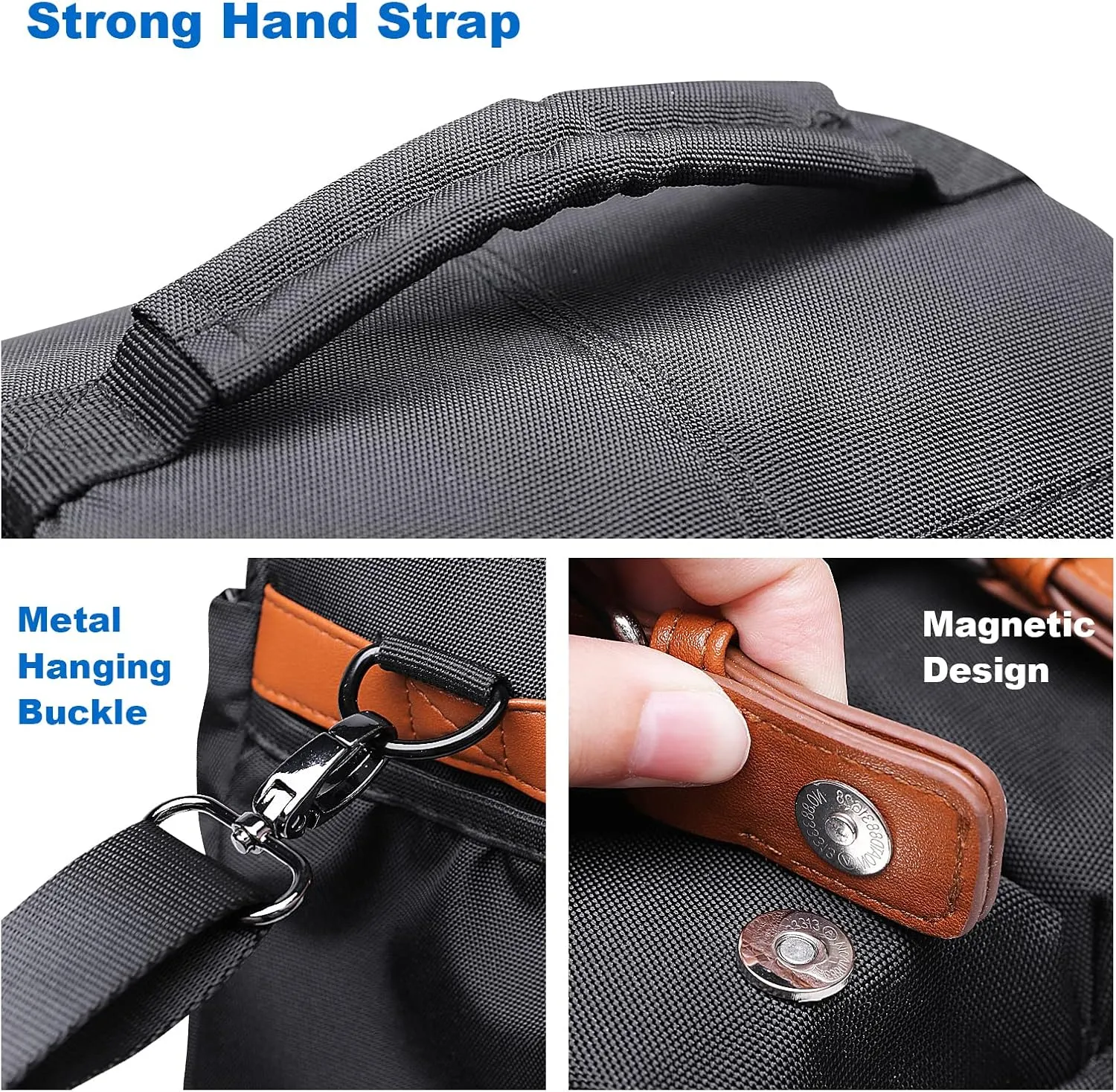 XANAD DSLR Camera Bag,SLR/Mirrorless Case for Sony/Canon/Nikon/Samsung/Olympus/Pentax/Panasonic,Fit Sony Alpha7R V / 7 IV/Alpha a6000 / a7 III ILCE7M3/B Mirrorless Interchangeable Lens Camera