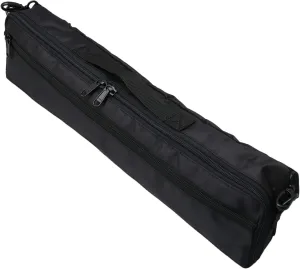 Yibuy 17 Hole Flute Storage Bag Case 44cm Flute Storage Case with Adjustable Shoulder Strap and Hand Strap