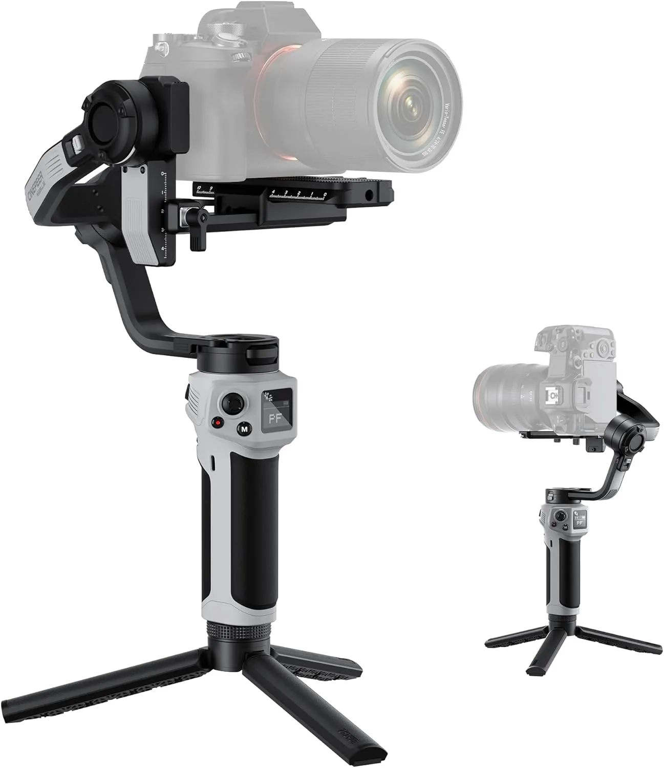 ZHIYUN CINEPEER Weebill 3E[Official], 3-Axis Lightweight Gimbal Stabilizer for DSLR & Mirrorless Camera Canon/Sony/Panasonic/Nikon, 3KG Payload, Native Vertical Shooting, Bluetooth Shutter Control