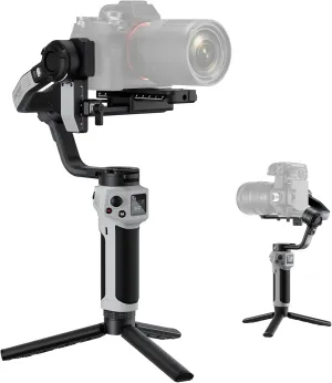 ZHIYUN CINEPEER Weebill 3E[Official], 3-Axis Lightweight Gimbal Stabilizer for DSLR & Mirrorless Camera Canon/Sony/Panasonic/Nikon, 3KG Payload, Native Vertical Shooting, Bluetooth Shutter Control
